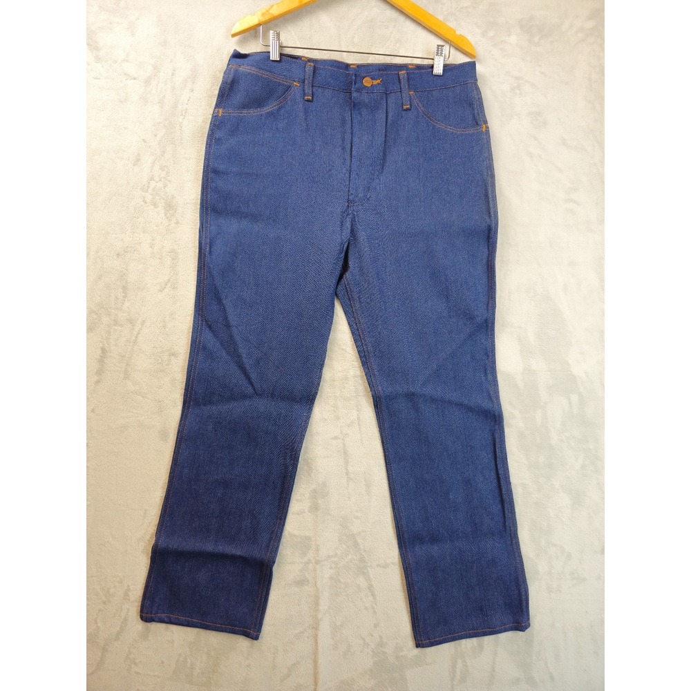 Vintage Wrangler 844DEN Cowboy Cut Bootcut Jeans Mens 36x31 70s 80s Western NWT
